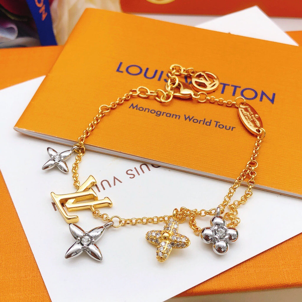 Louis Vuitton Two-Tone Monogram Bracelet - album image 1