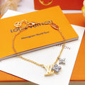 Louis Vuitton Silver-Tone Flower Bracelet - album image 1