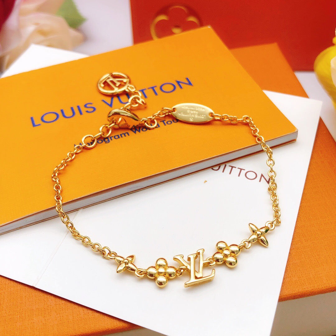 Louis Vuitton Gold-Tone Polished Bracelet - album image 1