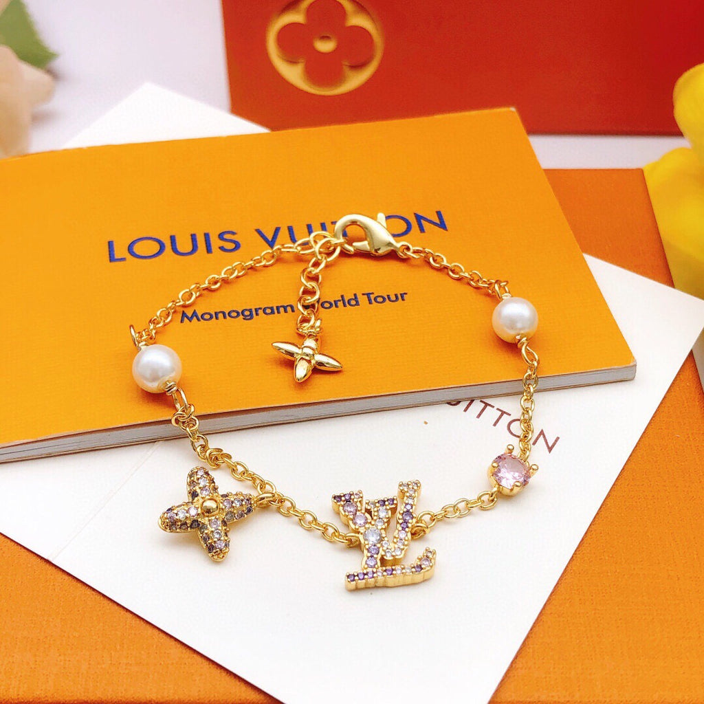 Louis Vuitton Multicolor Crystal Accent Bracelet - album image 1