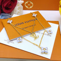 Louis Vuitton Double-Layer Flower Necklace - album image 1
