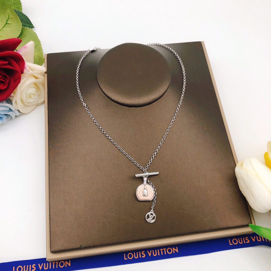 Louis Vuitton Silver-Tone Mini Bag Necklace - album image 6