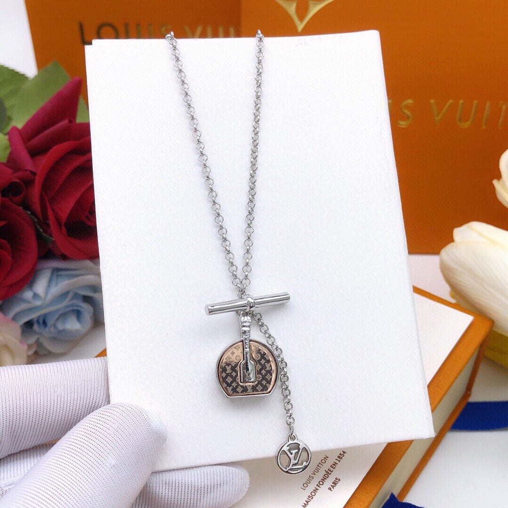 Louis Vuitton Silver-Tone Mini Bag Necklace - album image 5
