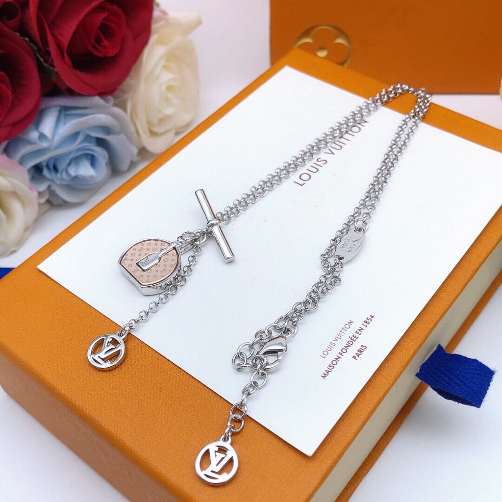 Louis Vuitton Silver-Tone Mini Bag Necklace - album image 4