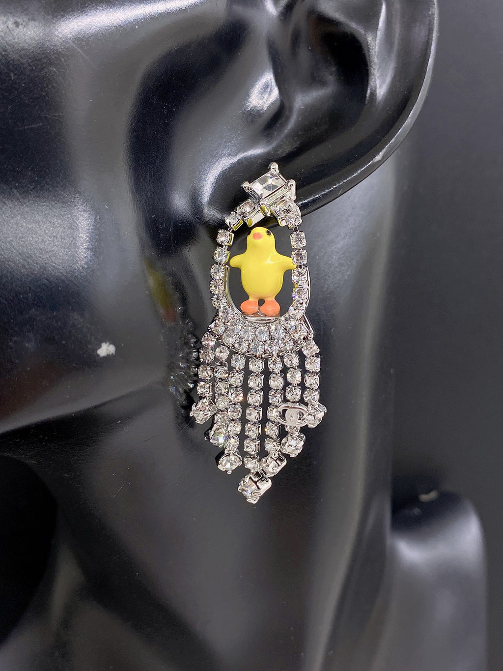 Chanel Duck Earrings - album image 2