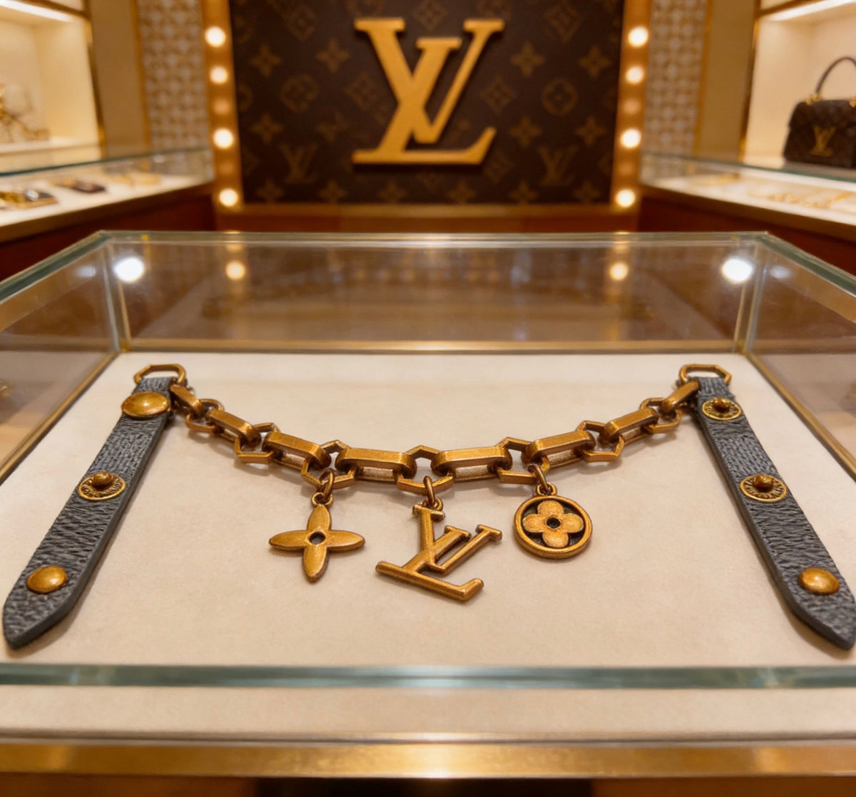 Louis Vuitton Leather Bracelet - album image 8