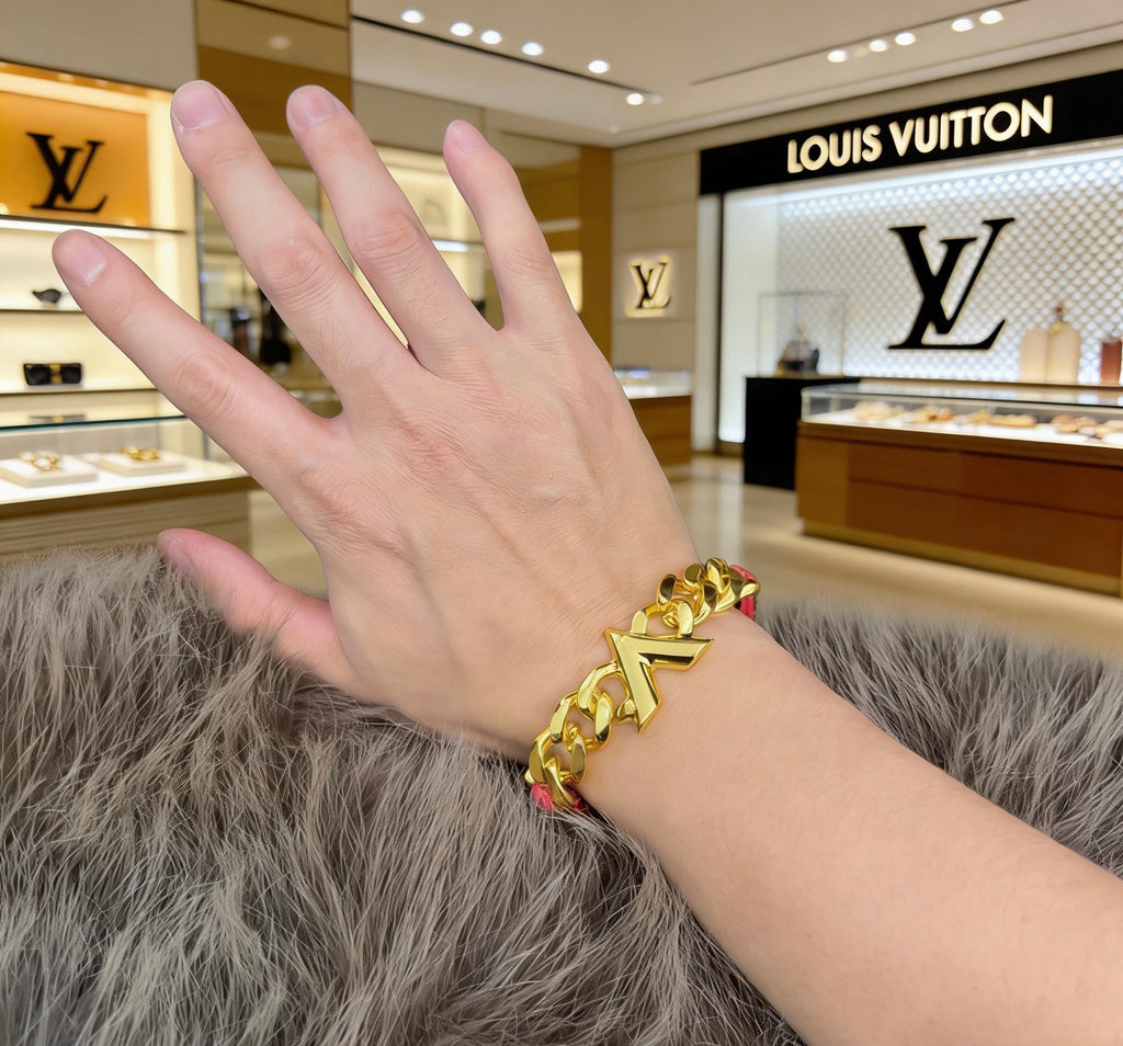 Louis Vuitton Leather Bracelet - album image 8