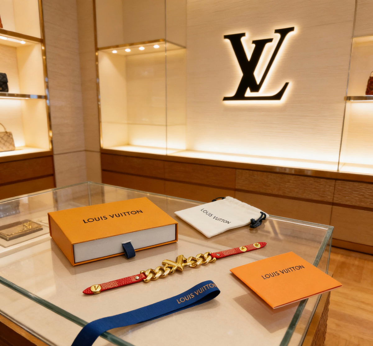 Louis Vuitton Leather Bracelet - album image 6