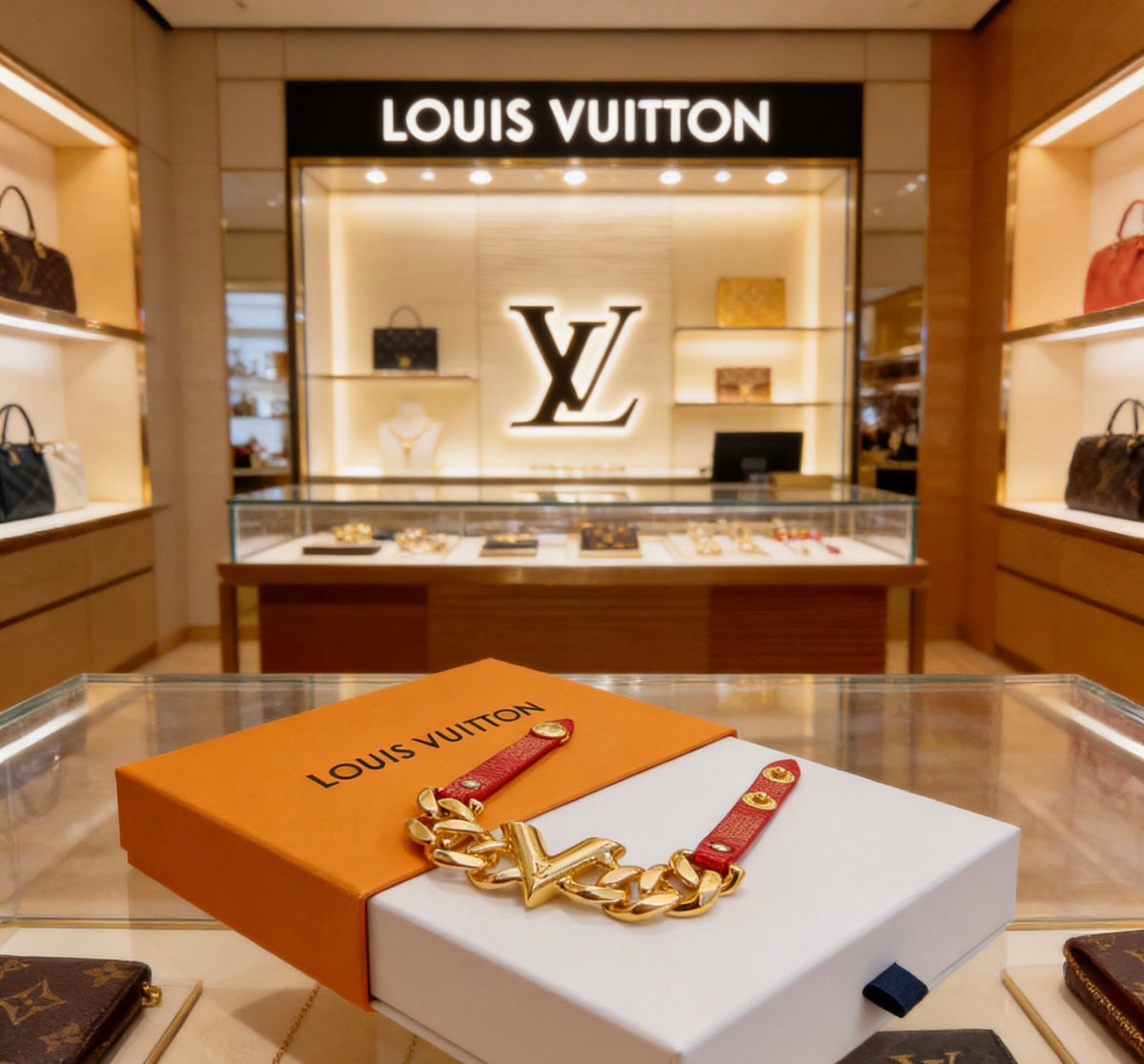 Louis Vuitton Leather Bracelet - album image 4