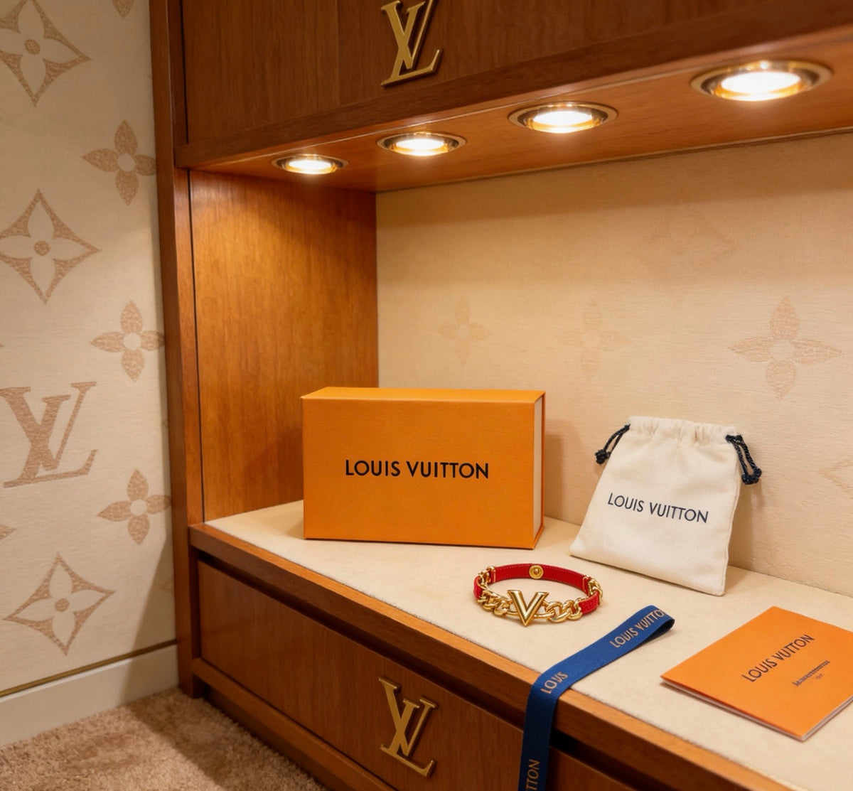 Louis Vuitton Leather Bracelet - album image 1