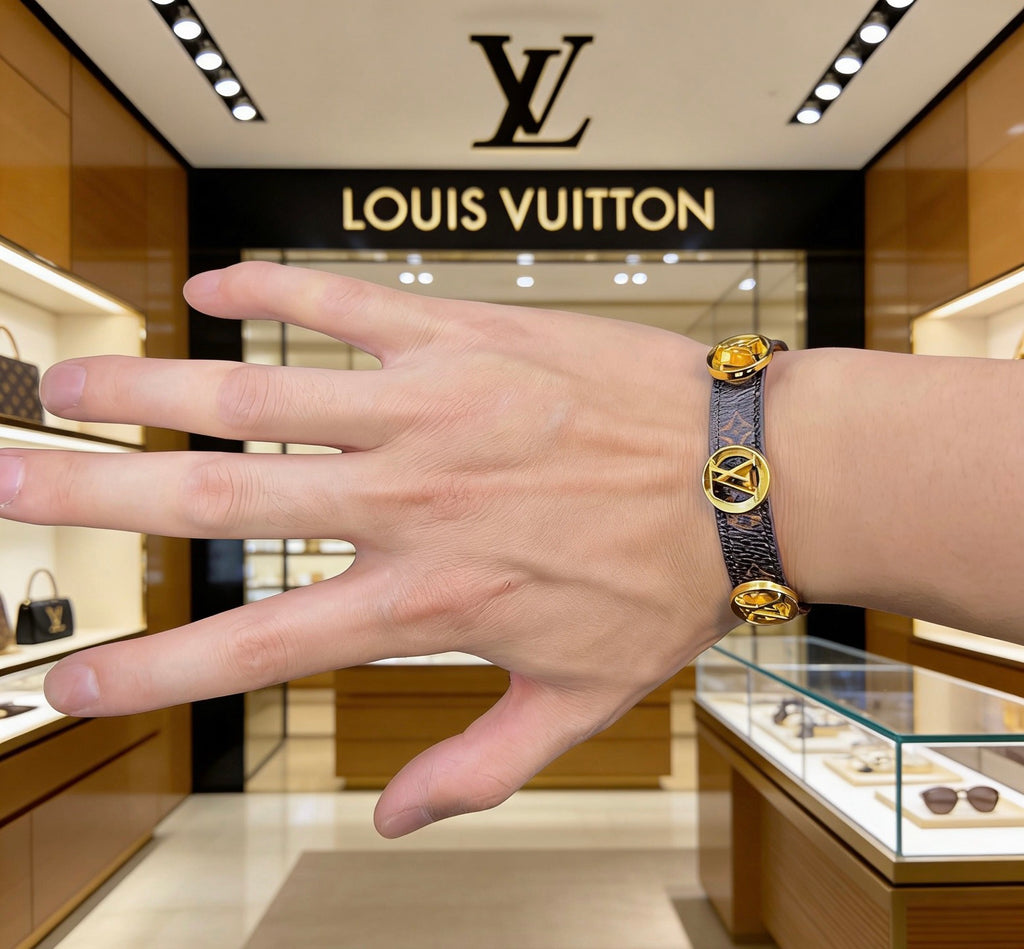 Louis Vuitton Leather Bracelet - album image 7