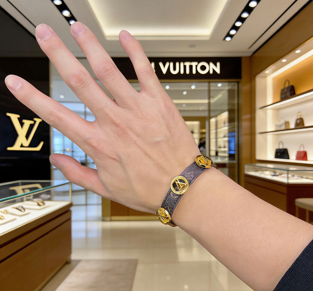 Louis Vuitton Leather Bracelet - album image 8