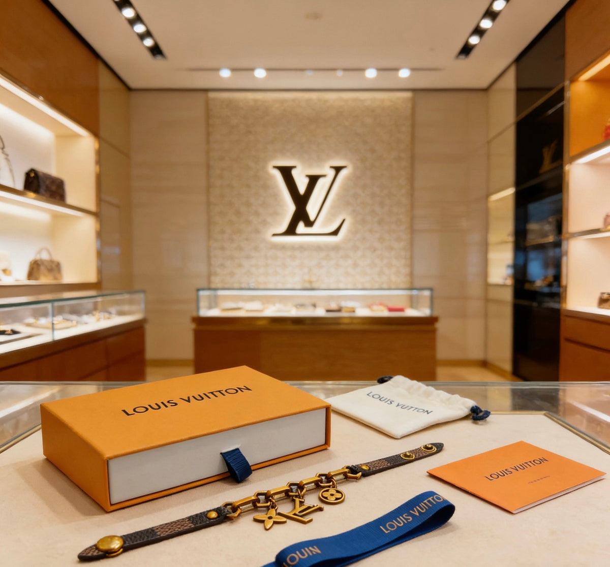 Louis Vuitton Leather Bracelet - album image 1