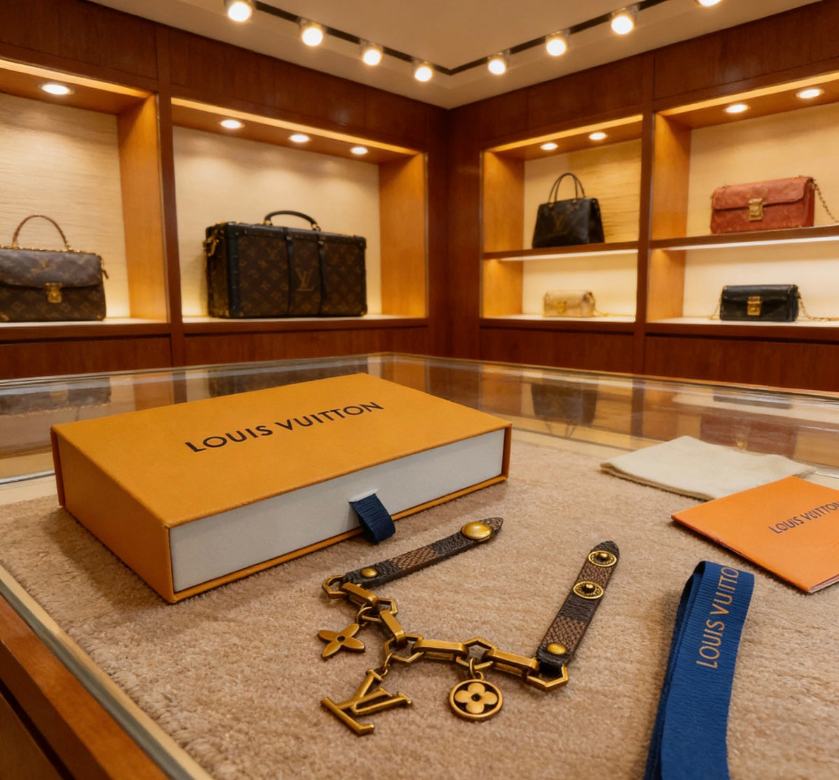 Louis Vuitton Leather Bracelet - album image 5