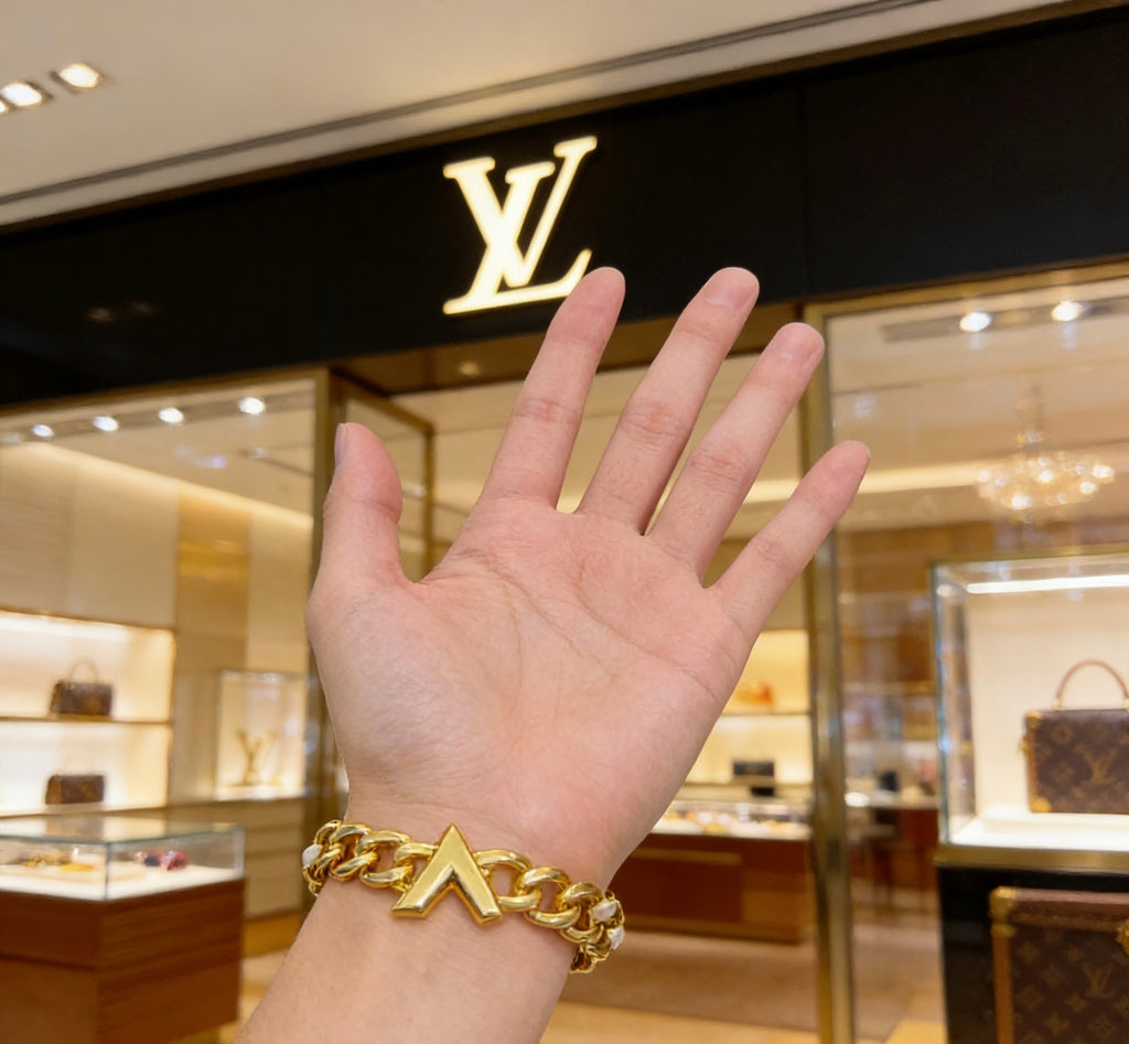 Louis Vuitton Leather Bracelet - album image 7