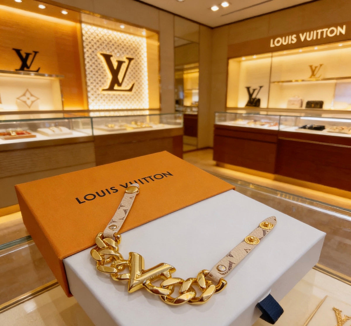 Louis Vuitton Leather Bracelet - album image 2