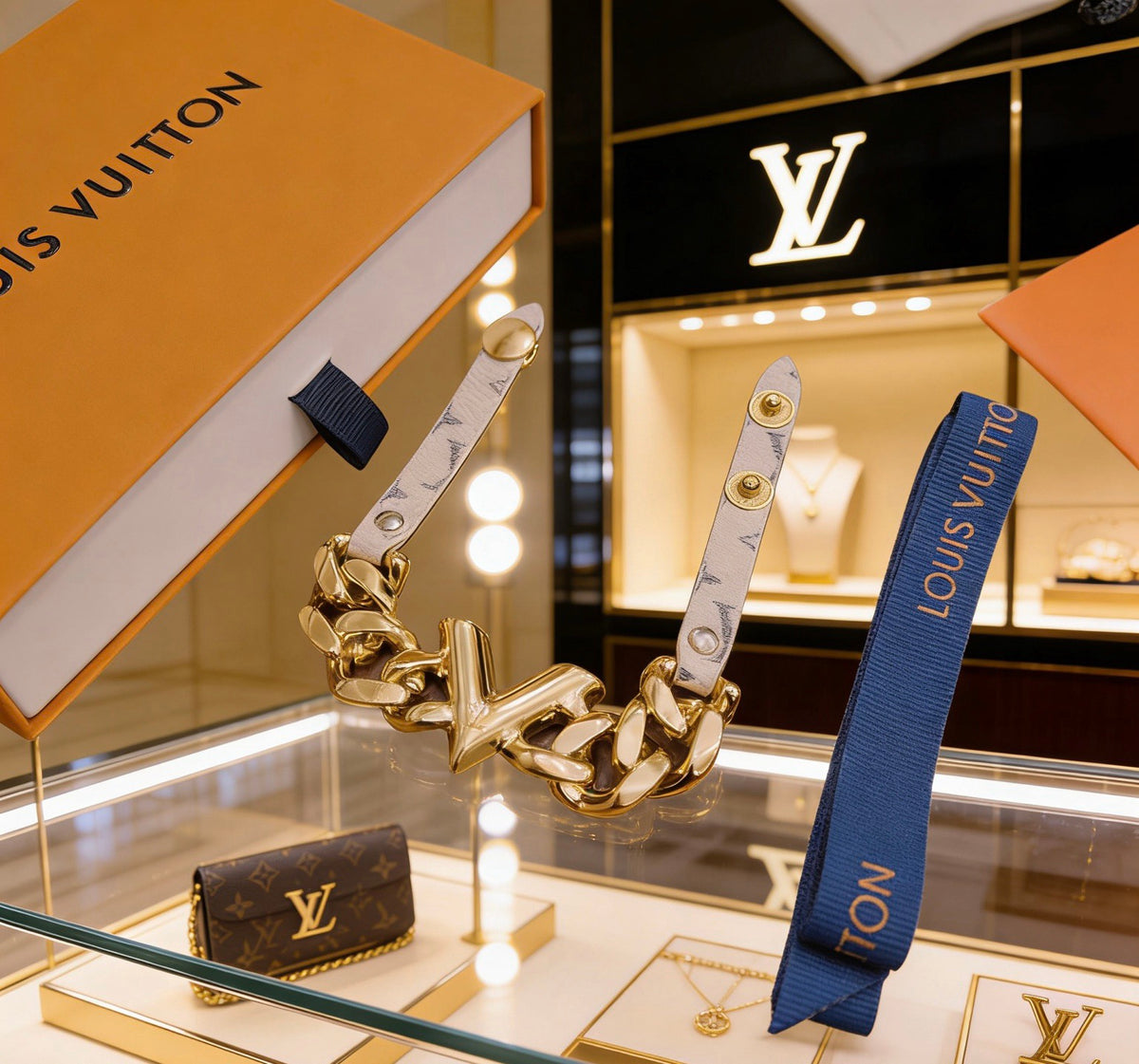 Louis Vuitton Leather Bracelet - album image 3