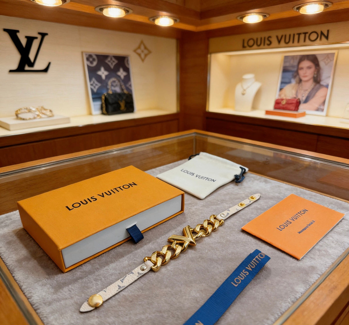 Louis Vuitton Leather Bracelet - album image 5
