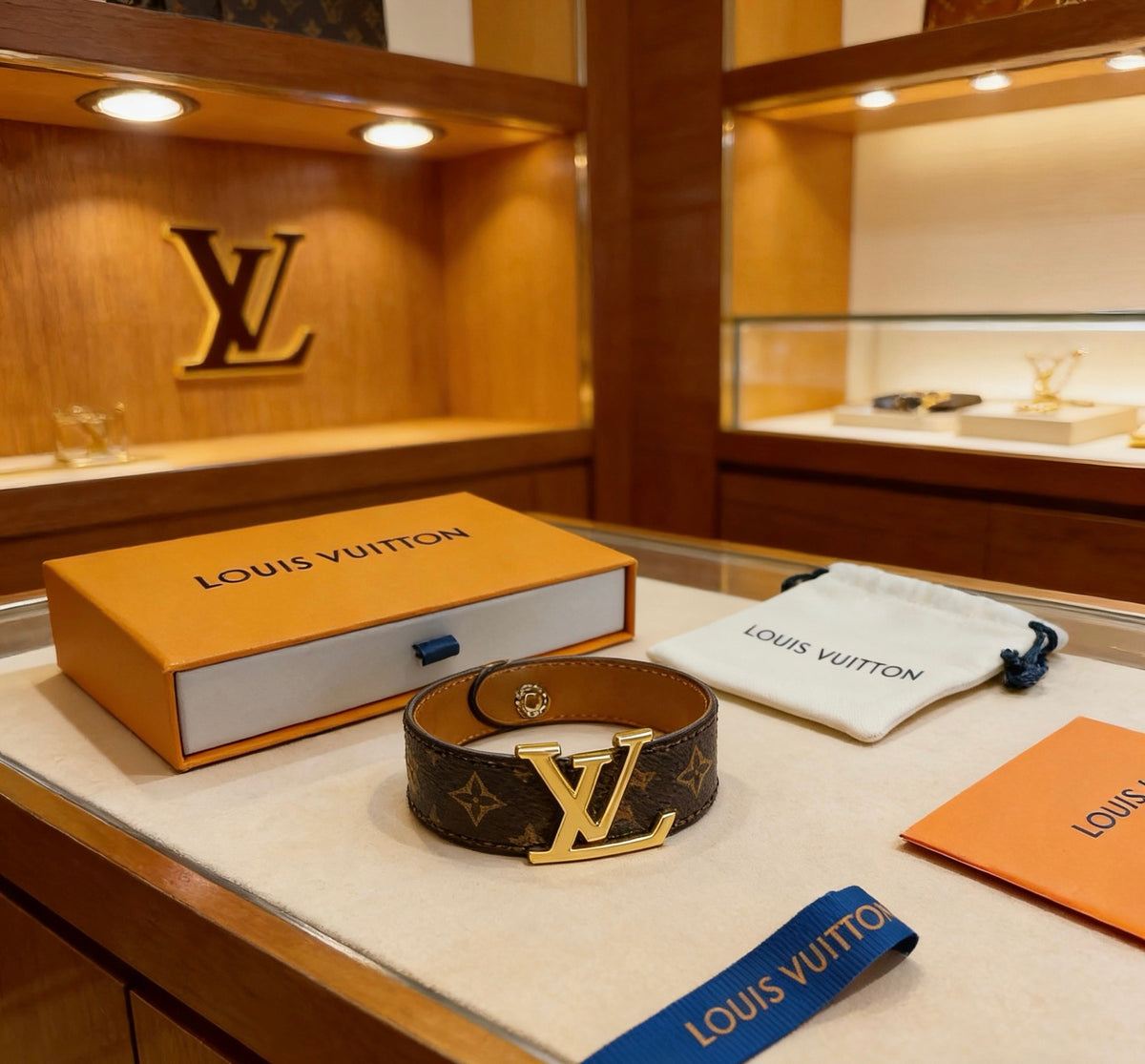 Louis Vuitton Leather Bracelet - album image 2