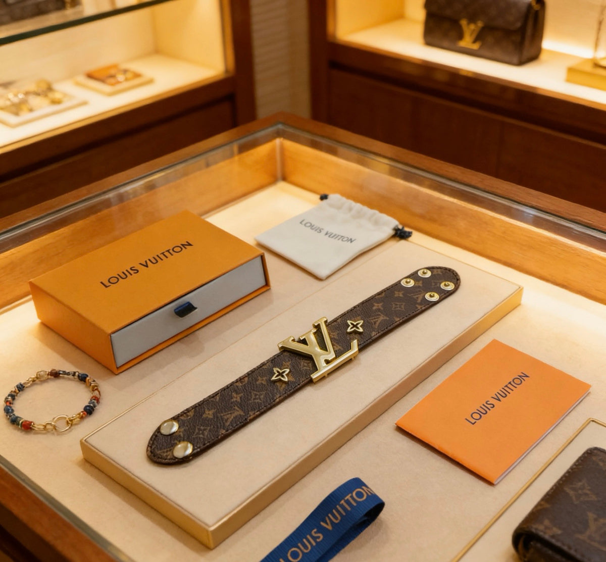 Louis Vuitton Leather Bracelet - album image 4