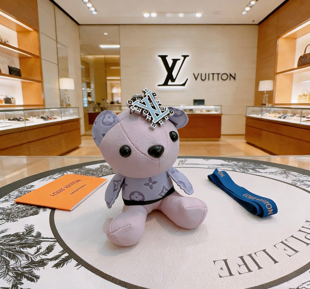 Louis Vuitton Lilac Monogram Bear Keychain - album image 1