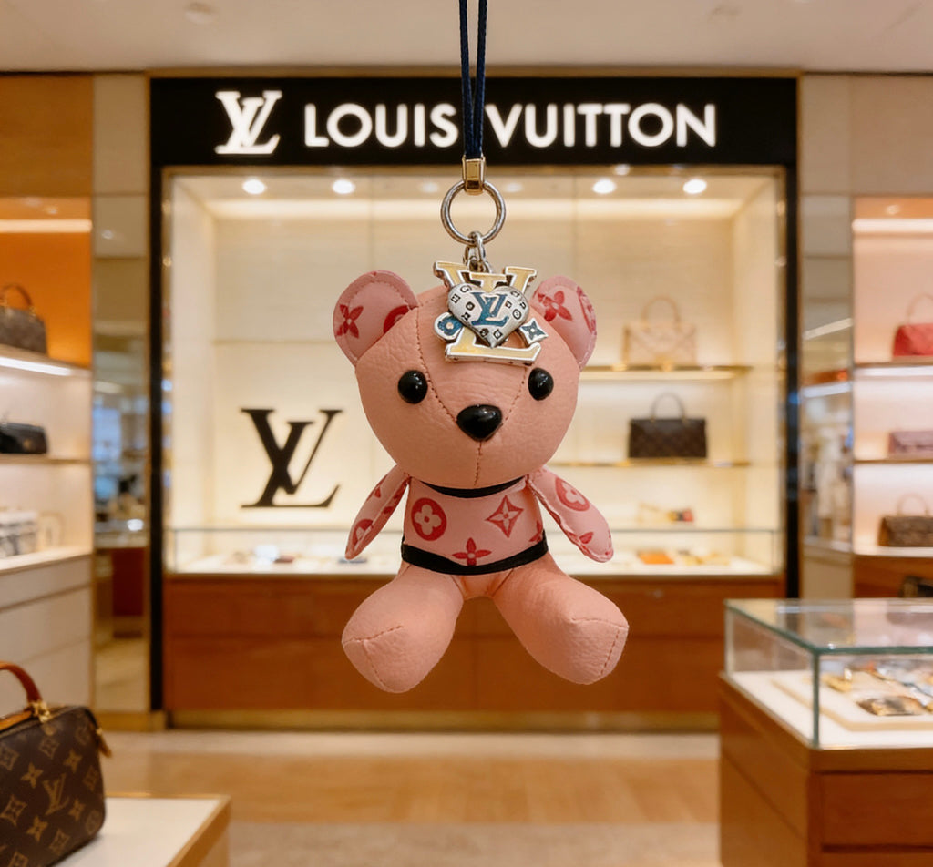 Louis Vuitton Pink Monogram Bear Keychain - album image 4