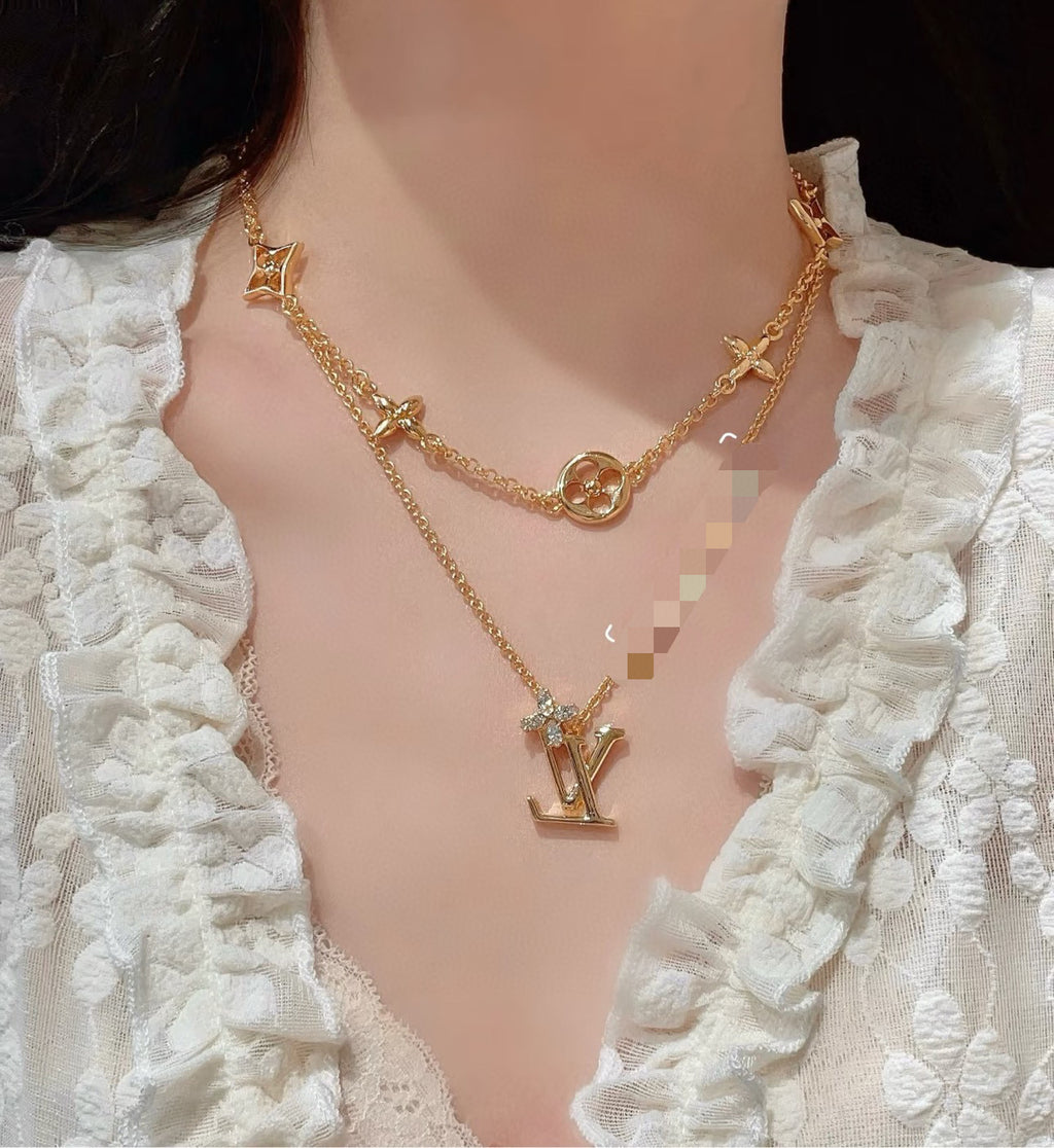 Louis Vuitton LV Letter Necklace - album image 2