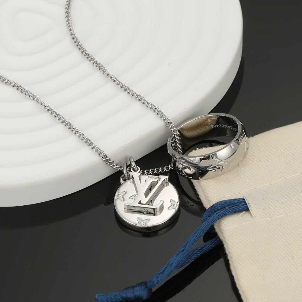 Louis Vuitton LV Letter Chain Necklace - album image 6