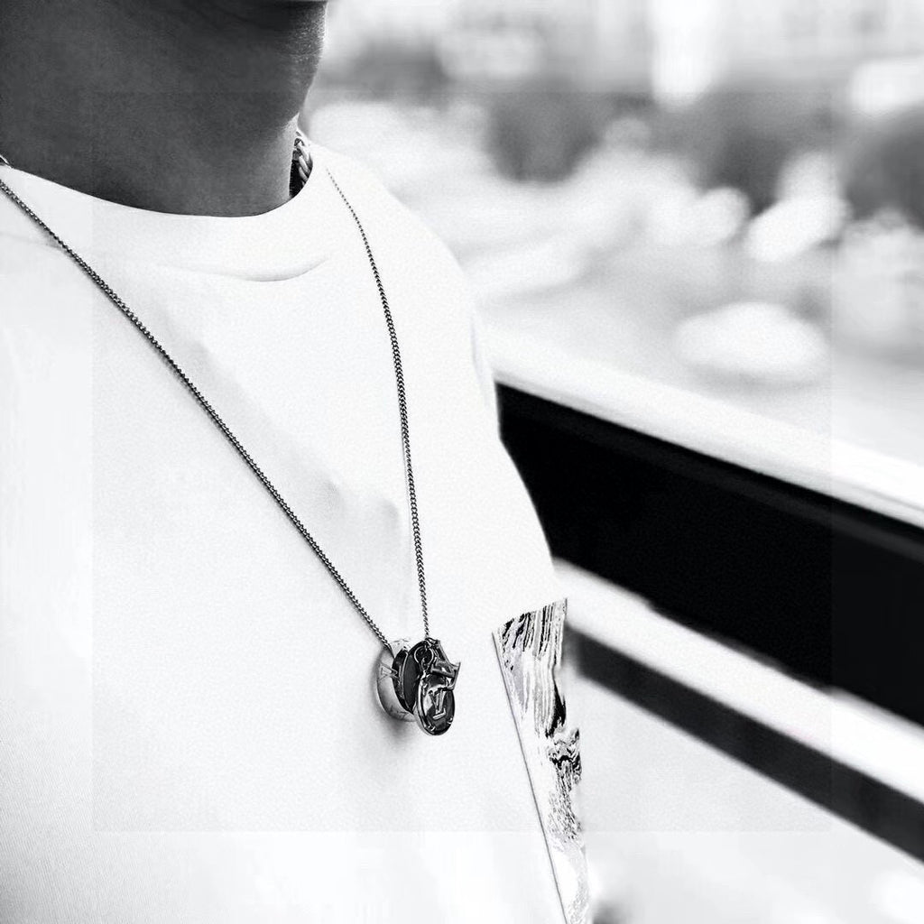 Louis Vuitton LV Letter Chain Necklace - album image 7