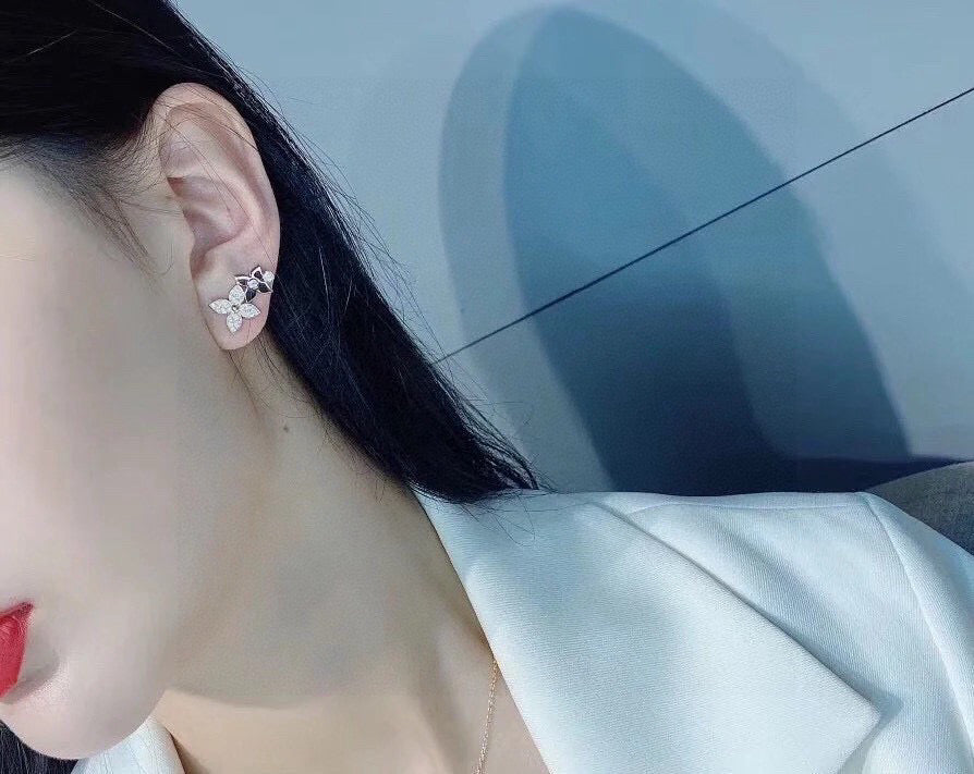 Louis Vuitton LV Letter Stud Earrings - album image 6