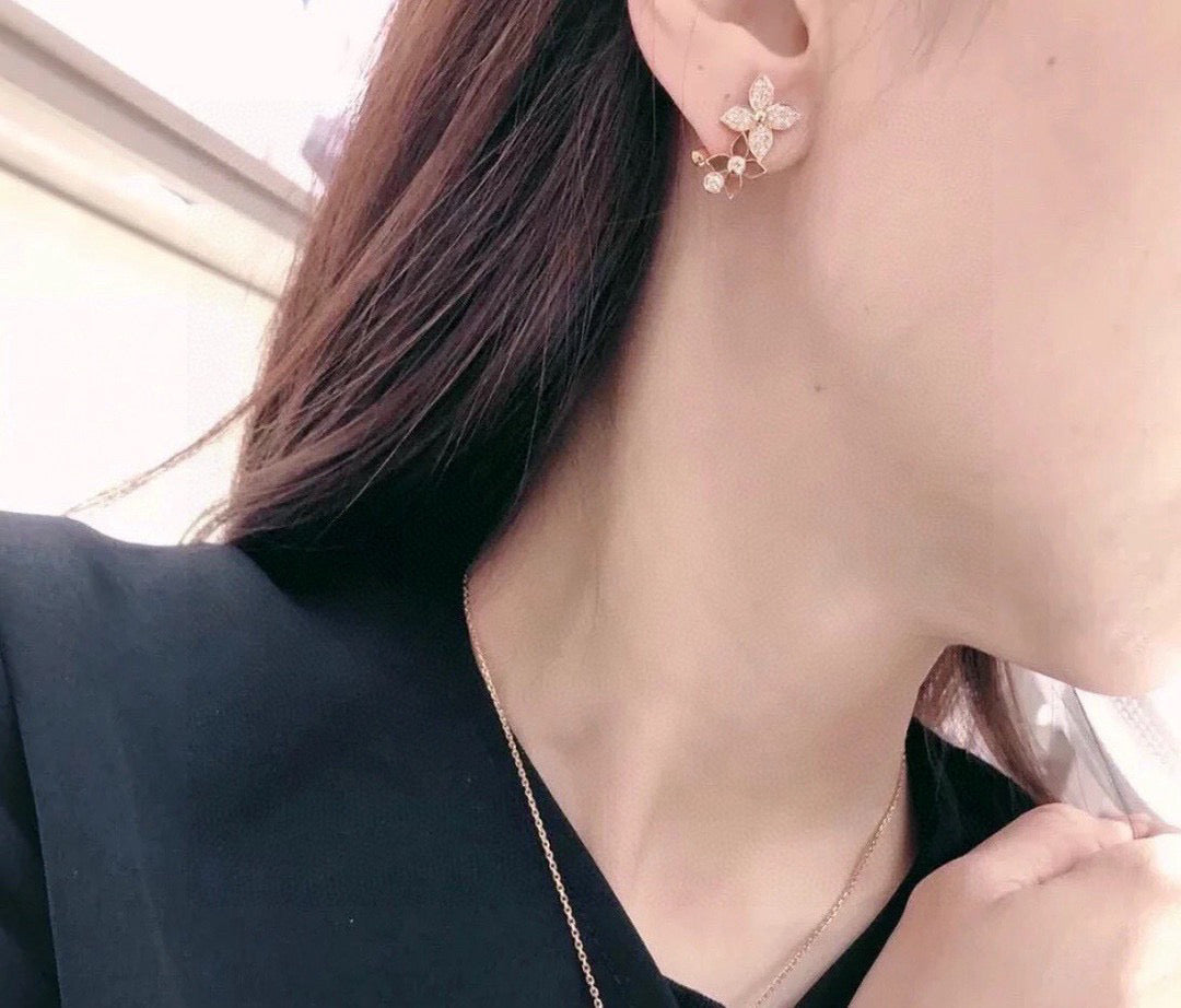 Louis Vuitton LV Letter Stud Earrings - album image 8
