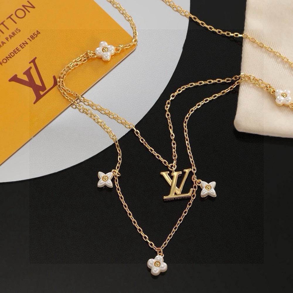 Louis Vuitton LV Letter Necklace - album image 3