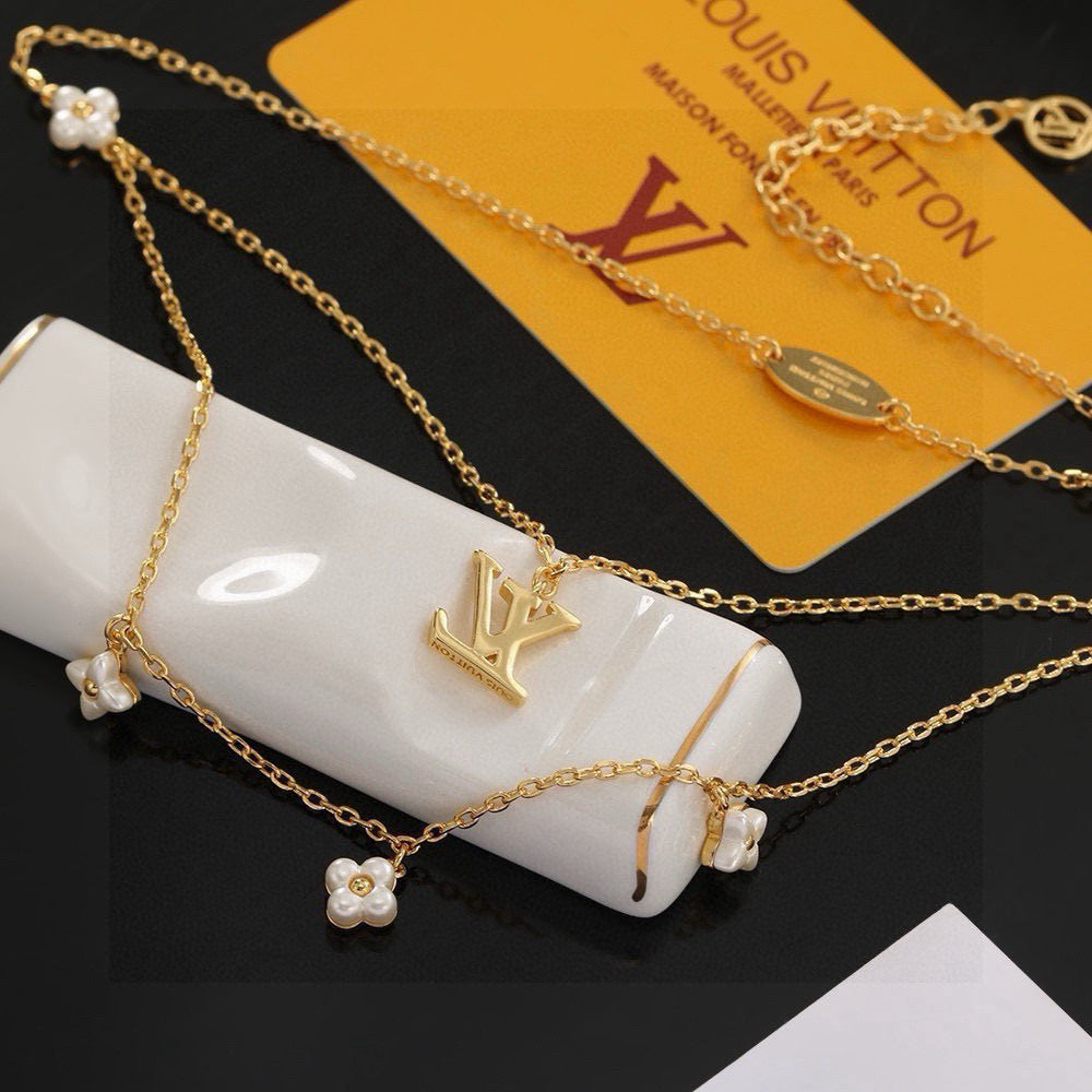 Louis Vuitton LV Letter Necklace - album image 2