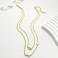 Dior CD Double-Layer Bow Necklace - product image 1