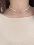 Dior J'Adior Pearl-Look Letter Necklace - product image 1