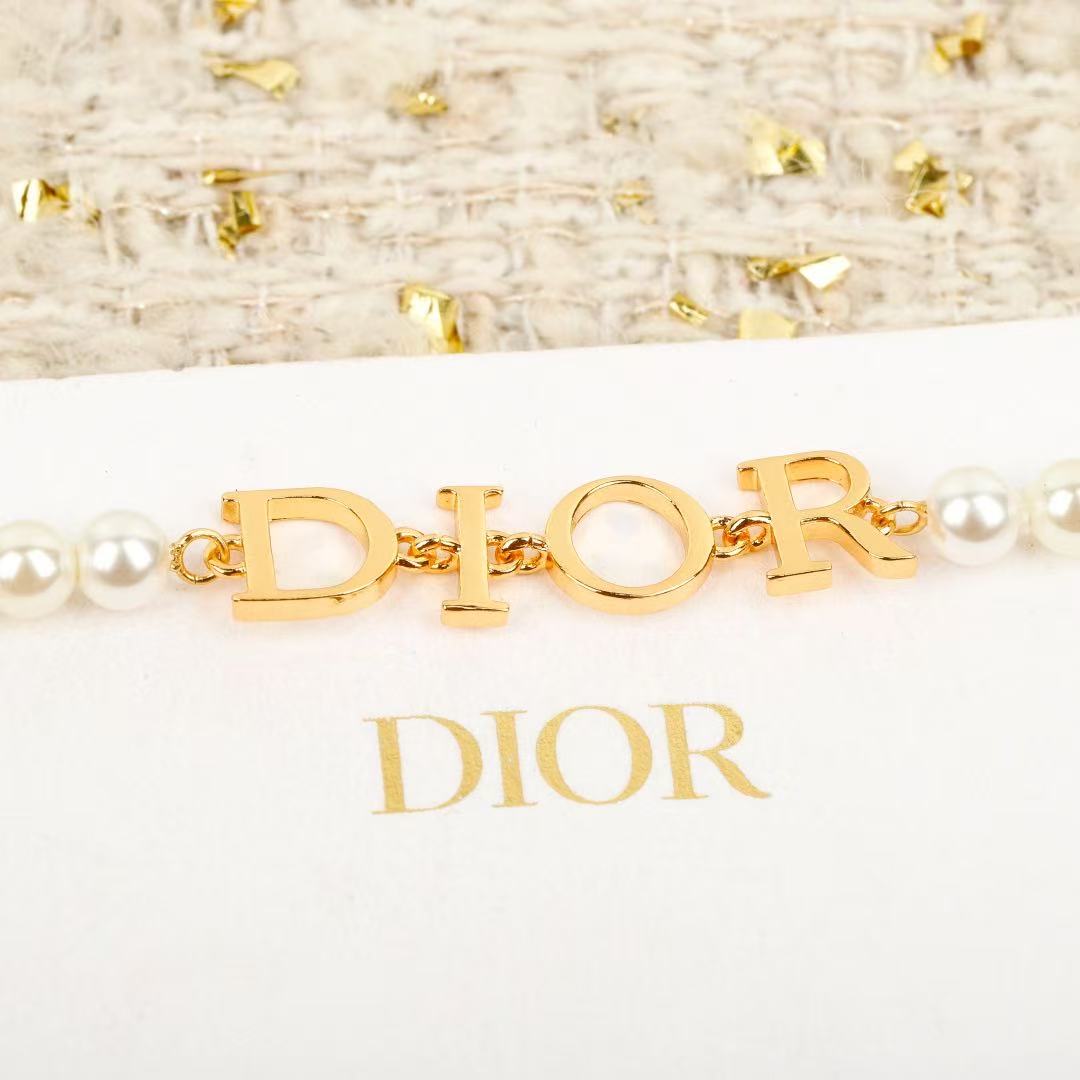 Dior J'Adior Pearl-Look Letter Bracelet - product image 6