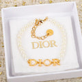 Dior J'Adior Pearl-Look Letter Bracelet - product image 1