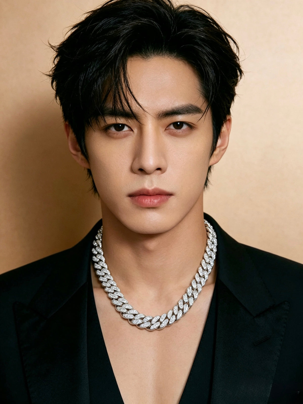Gucci Anger Forest Interlocking G Crystal Accent Chain Necklace - album image 3
