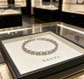 Gucci Anger Forest Interlocking G Antiqued Chain Bracelet - album image 1