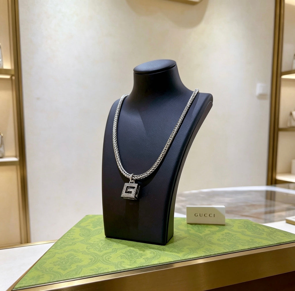 Gucci Anger Forest Interlocking G Chain Necklace - album image 2