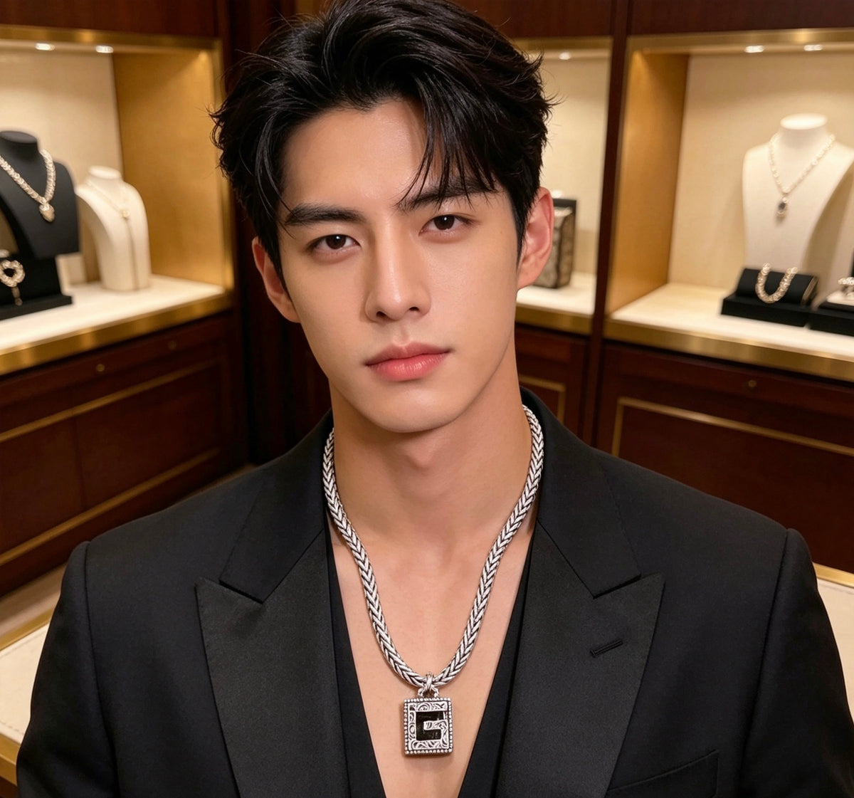 Gucci Anger Forest Interlocking G Chain Necklace - album image 6