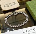 Gucci Crystal Accent Cuban Link Bracelet - album image 1