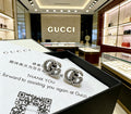 Gucci Anger Forest Interlocking G Antiqued Stud Earrings - album image 1