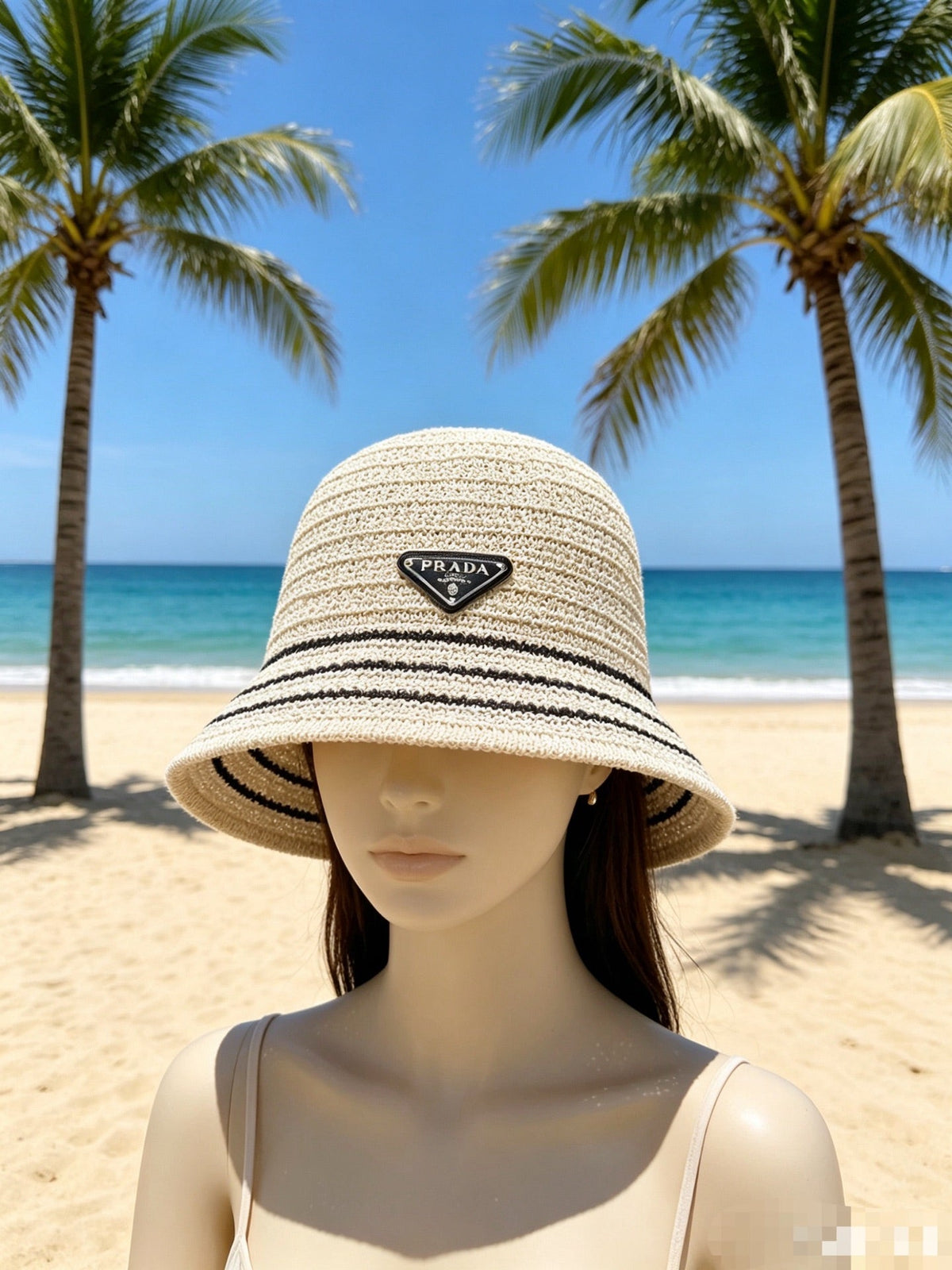 Prada Knit Bucket Hat - image 2