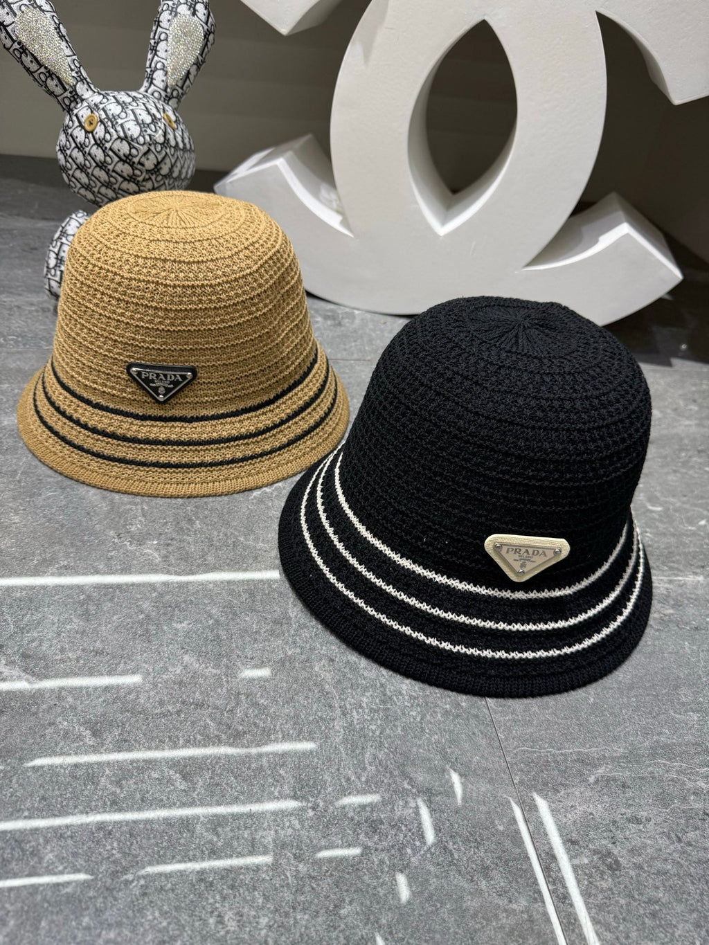 Prada Knit Bucket Hat - image 5
