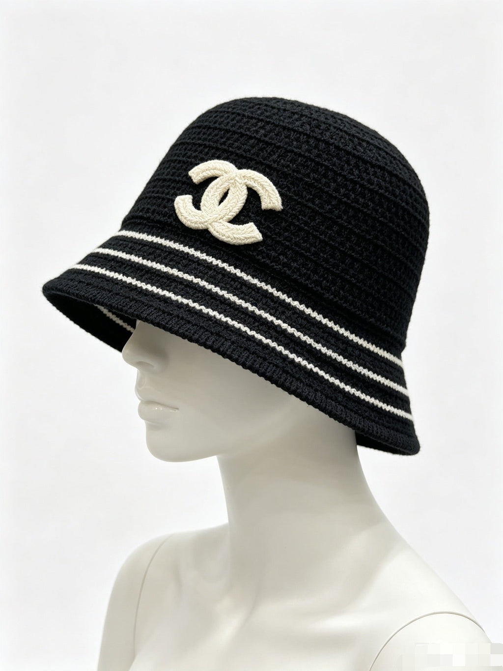 Chanel Knit Bucket Hat - image 2