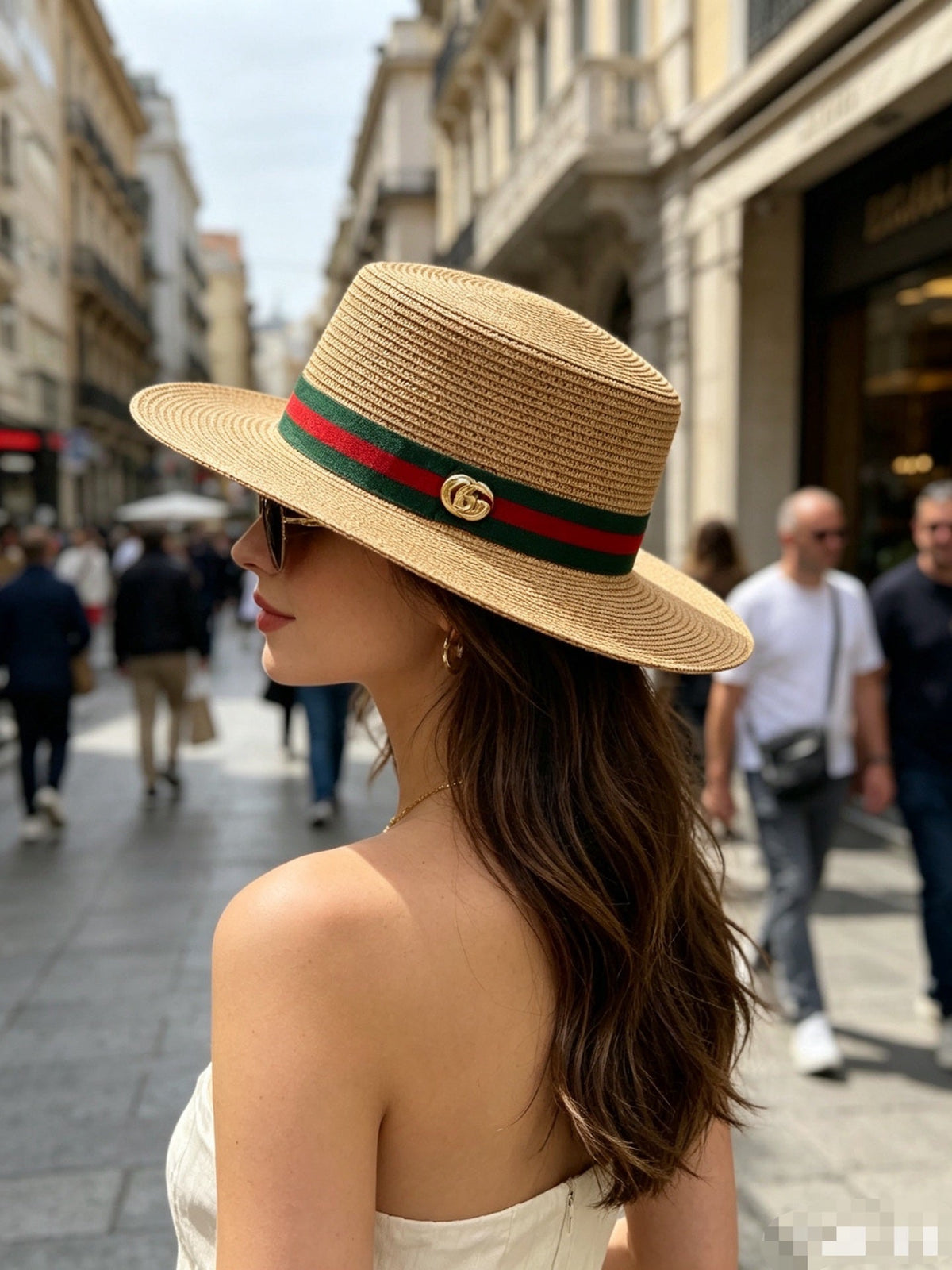 Gucci Woven Open Knit Hat - image 5