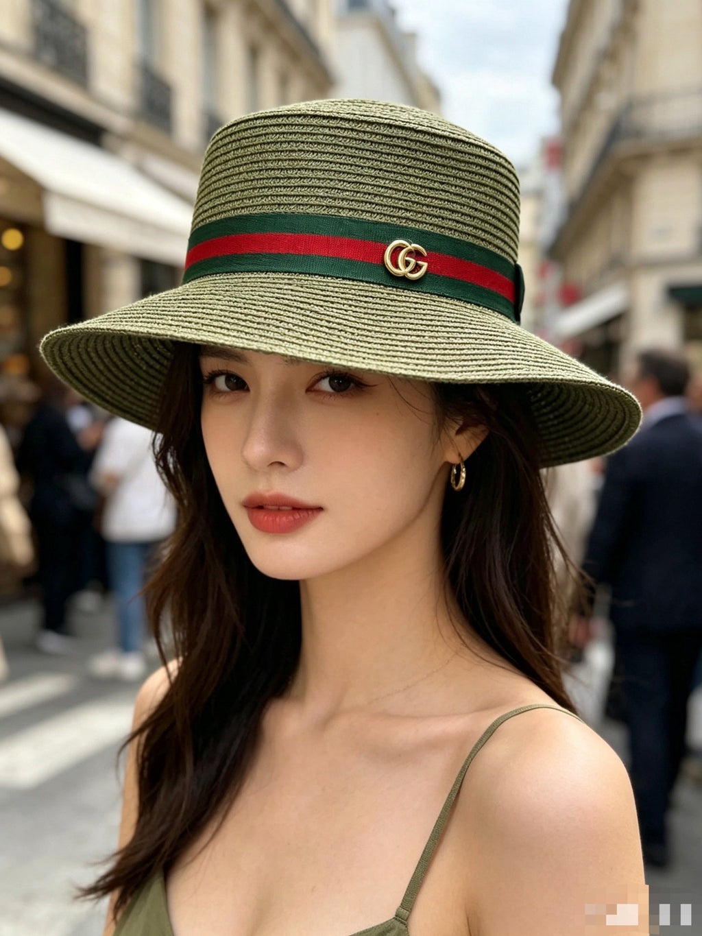 Gucci Woven Open Knit Hat - image 2