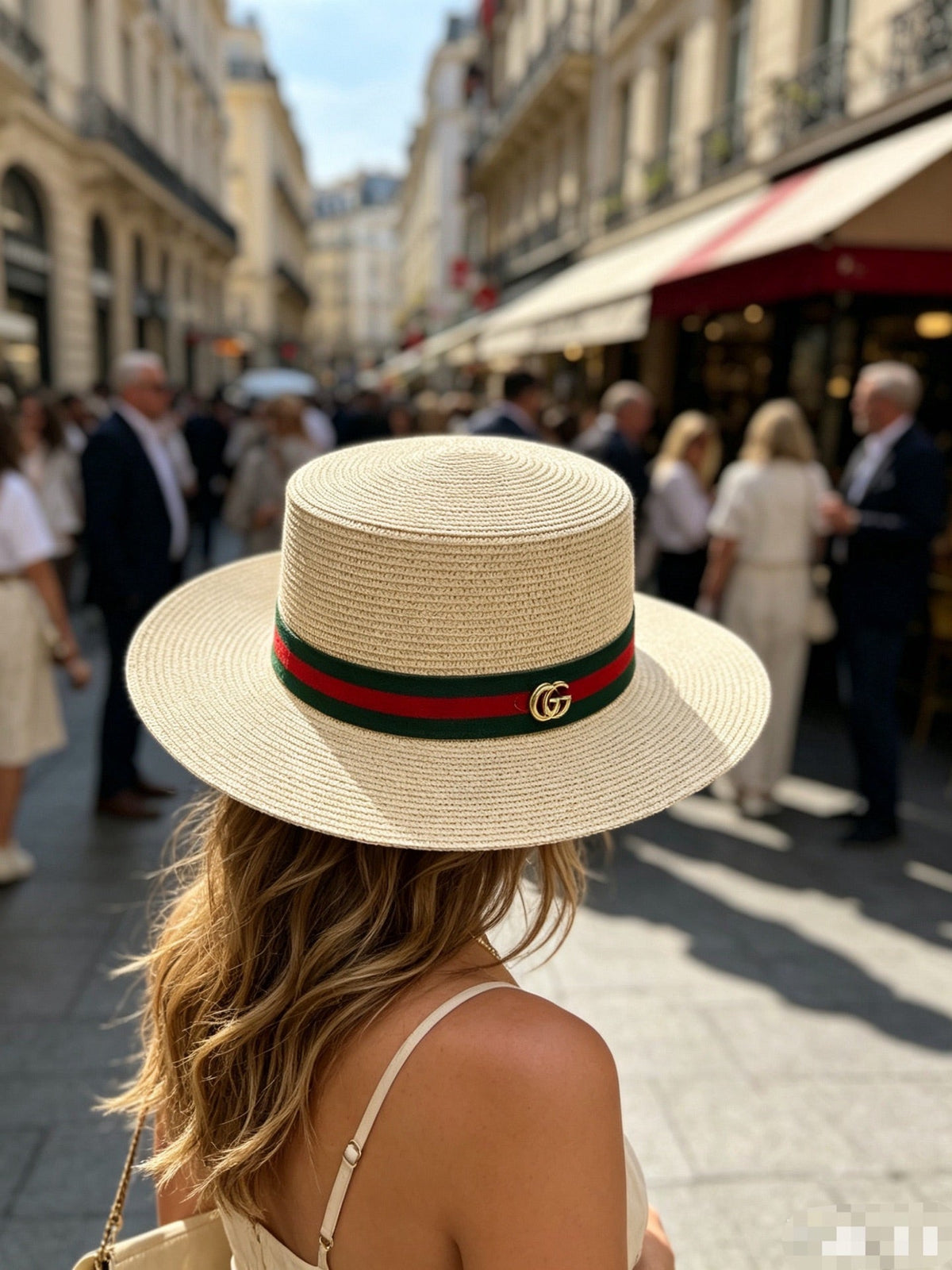 Gucci Woven Open Knit Hat - image 7