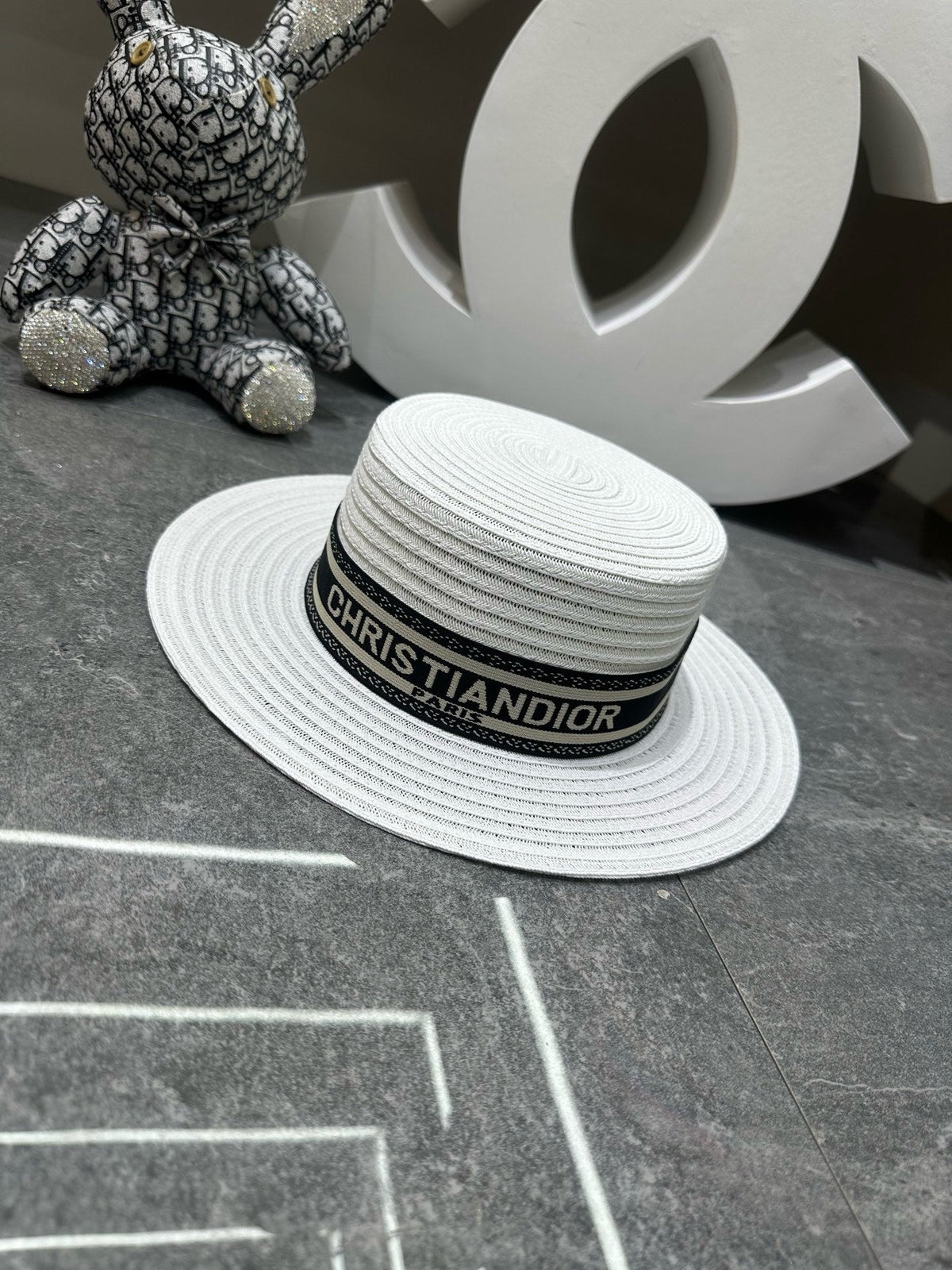 Dior Woven Open Knit Hat - image 6